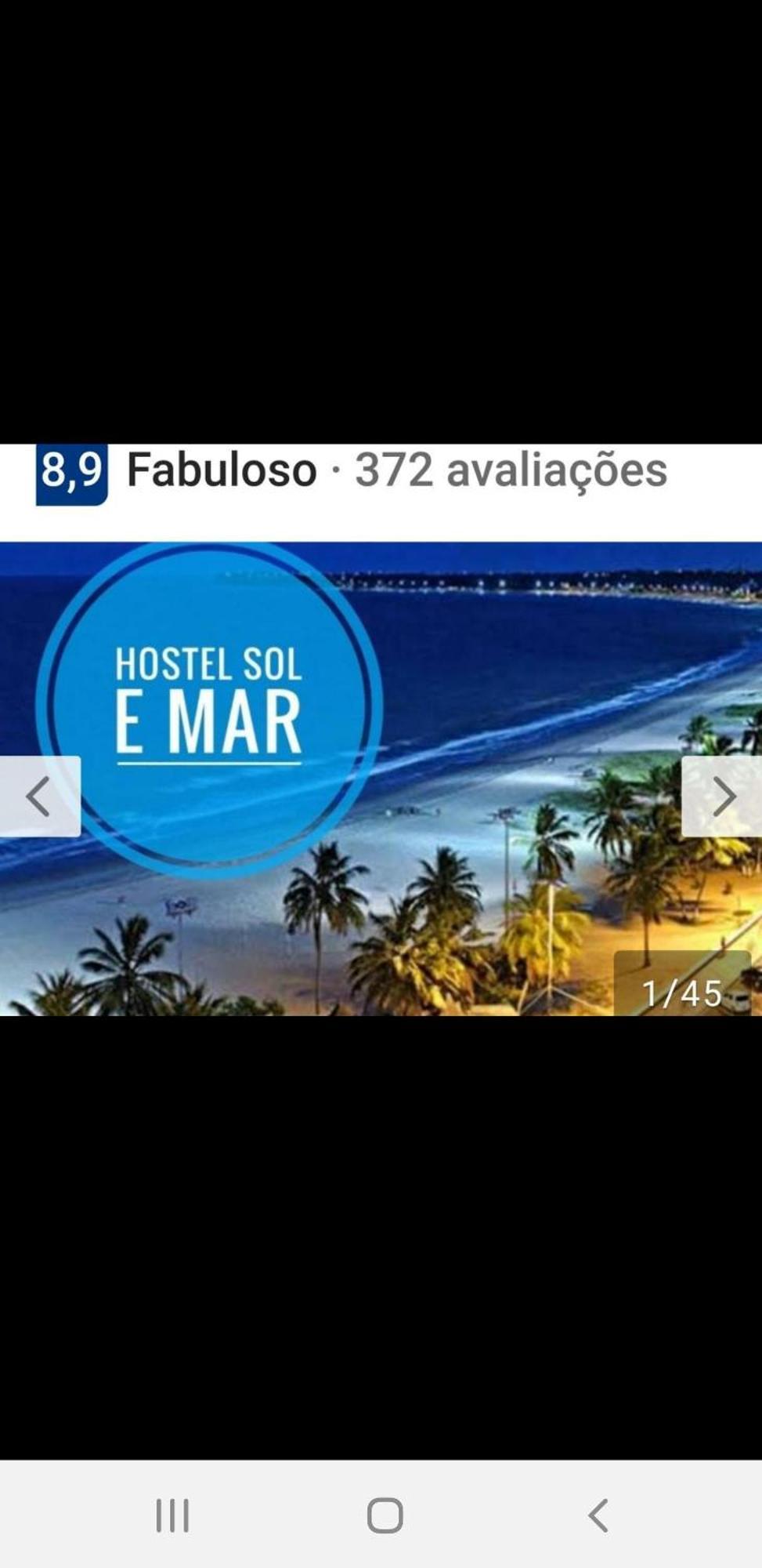 Hostel E Pousada Sol E Mar João Pessoa Εξωτερικό φωτογραφία